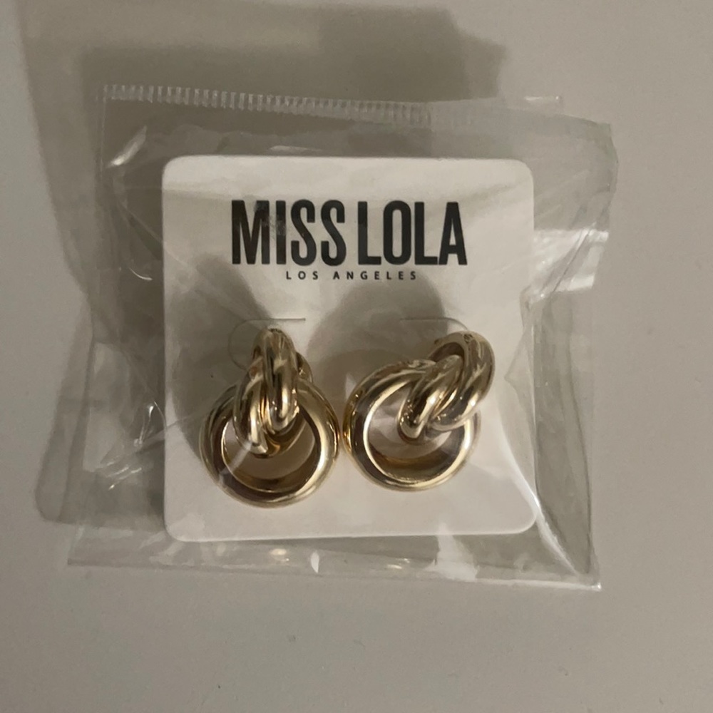 Miss Lola brand new earrings